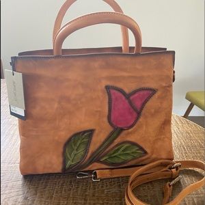 NWT Aphison Leather Bag